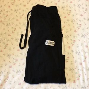 PINK Black Sweatpants